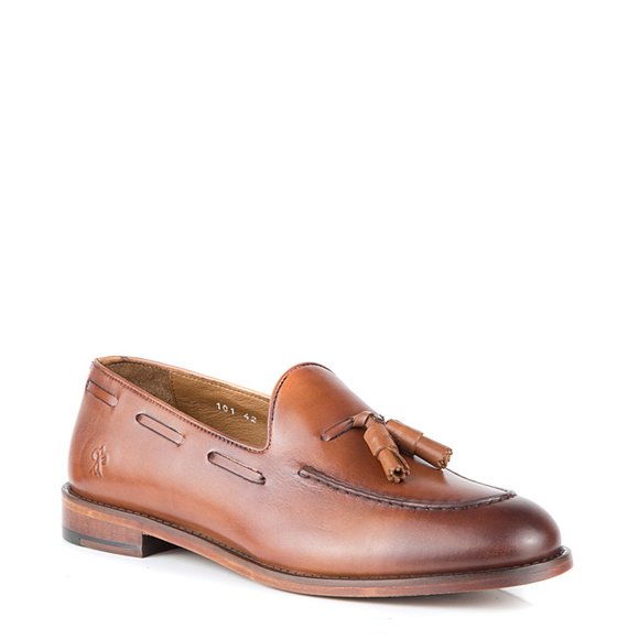 DAMAT Brown Dress Shoe - Picture 1 of 4